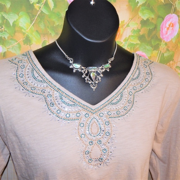 Pink Cattlelac Tops - Arabian Nights Bedazzled Tunic Top BOGOFREE